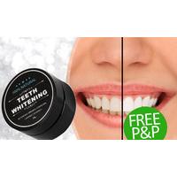 Two Packs of Natural Charcoal Teeth Whitening Powder