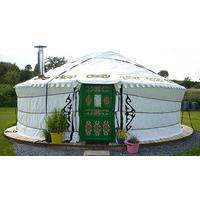 two night yurt break in devon sleeps six