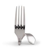 Twisted Fork Place Card Holders - Silver