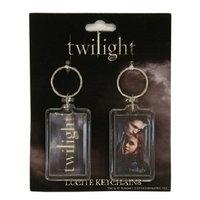 twilight edward and bella lucite keychains neca