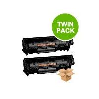 TWINPACK: Canon FX10 Remanufactured Black Toner Cartridge