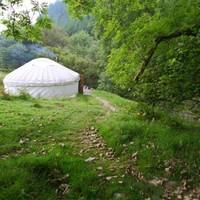 Two night stay for two in a Yurt (River) | Wales