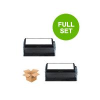 twinpack dell 593 10008 black standard capacity remanufactured toner