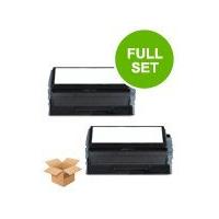 twinpack dell 593 10009 black high capacity remanufactured toner