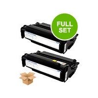 twinpack dell 593 10023 black high capacity remanufactured toner