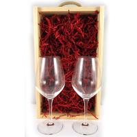 Two Dom Perignon Speigelau Crystal Champagne Flutes in Luxury gift box