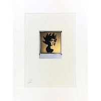 Twisted Love 24ct Gold Leaf Collage By Andrew Millar