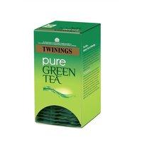 Twinings Pure Green Tea Individually Wrapped Tea Bags (Pack of 20 Tea Bags)