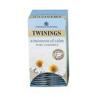 Twinings A Moment of Calm (Pure Camomile) Individually-wrapped Infusion Tea Bags (Pack of 20 Tea Bags)
