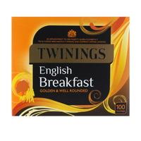 Twinings English Breakfast 100 Teabags