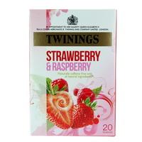 Twinings Raspberry & Strawberry Caffeine Free 20
