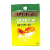 twinings green tea peach cherry blossom 20 teabags