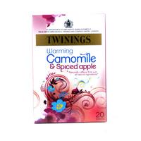 twinings camomile spiced apple tea caffeine free 20