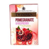 twinings pomegranate raspberry caffeine free tea 20