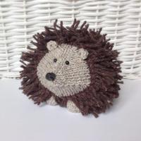 tweedy hedgehog in aran by amanda berry digital version