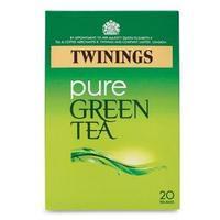Twinings Pure Green Tea Individually Wrapped Tea Bags Pack of 20 Tea
