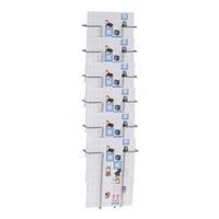 Twinco A4 Twin Agenda Wall Mounted Literature Display 6 Compartments