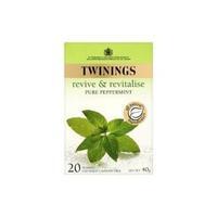 twinings revive and revitalise pure peppermint individually wrapped