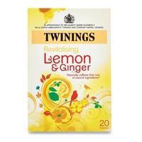 twinings revive and revitalise lemon and ginger individually wrapped