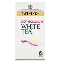 Twinings Infusion Individually Wrapped White and Pomegranate Tea Bags