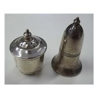 Two E.P.N.S Salt Shakers