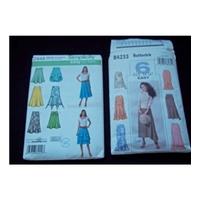 Two Patterns with 12 Skirt Style...