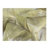 Two Tone Crystal Organza Dress Fabric Old Gold