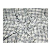 Tweed Check Dress Fabric