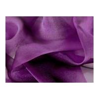 Two Tone Crystal Organza Dress Fabric Purple