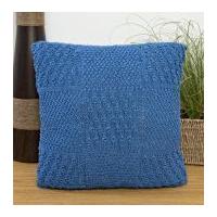 Twilleys of Stamford Knitting Kit Blue Textured Cushion