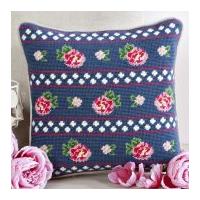 twilleys of stamford twilight roses cushion tapestry kit