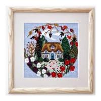 twilleys of stamford autumn cottage tapestry kit