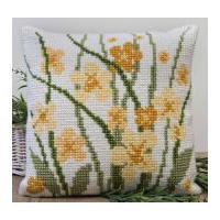 Twilleys of Stamford Meadow Flowers Large Count Cushion Cross Stitch Kit