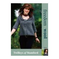Twilleys of Stamford Ladies Swing Jacket Freedom Knitting Pattern 9064 Super Chunky