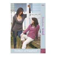 twilleys of stamford ladies sweaters freedom knitting pattern 9083 sup ...