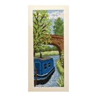 twilleys of stamford along the canal tapestry kit