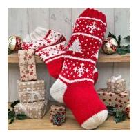 twilleys of stamford christmas stockings knitting kit