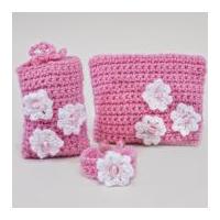 Twilleys of Stamford Daisy Chain MP3 Cover, Bangle & Purse Crochet Kit