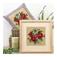 Twilleys of Stamford Poppy Panel Tapestry Kit