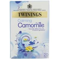 Twinings A Moment of Calm (Pure Camomile) Individually-wrapped Infusion Tea Bags (Pack of 20 Tea Bags)