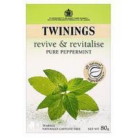twinings revive and revitalise pure peppermint individually wrapped in ...