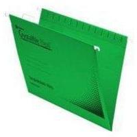 Twinlock CrystalFile Flexi Standard Foolscap Green Pack