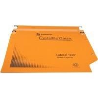 Twinlock CrystalFile Lateral File 330 50mm Orange Pack of