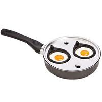 Two-Cup Egg Poaching Pan, Aluminium