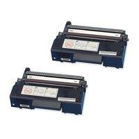 twinpack epson s050002 black remanufactured laser toner cartridge