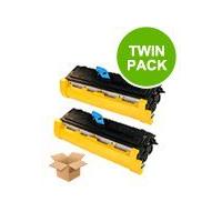 TWINPACK: Epson S050167 Black Remanufactured Standard Capacity Toner