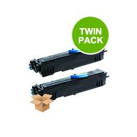TWINPACK: Epson S050521 Black Remanufactured High Capacity Toner Cartridge