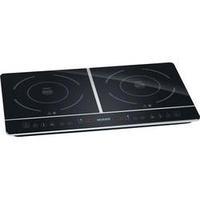 Twin induction hob with pot size recognition, Timer fuction Severin DK 1031 1031