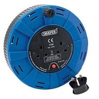 twin socket cable reel 15m10a