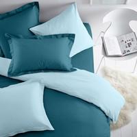 Two-Tone Cotton and Polyester Single Pillowcase